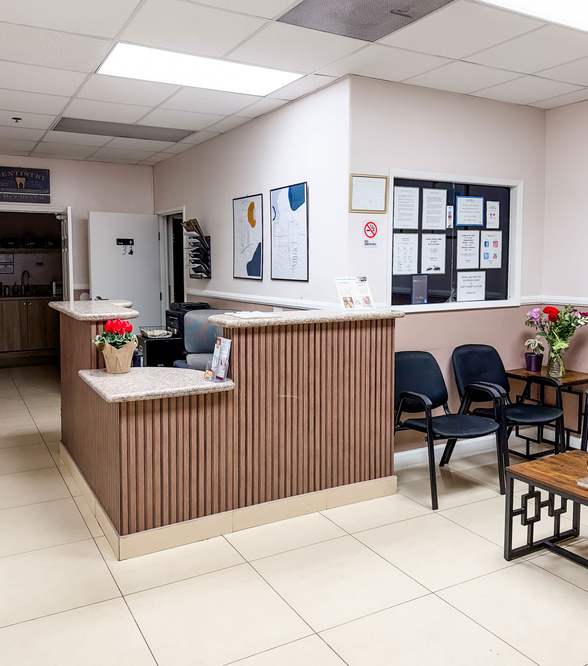 Our Dental Office Frontdesk